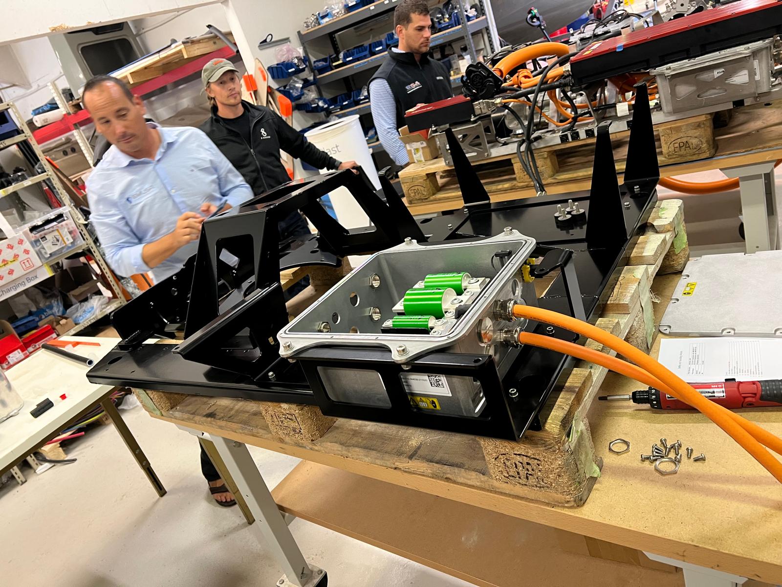 Battery and propulsion system packaging in Stockholm