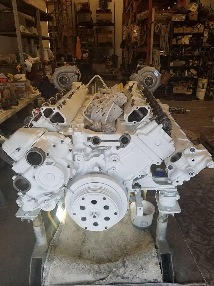 Earlier engine rebuild work from Jason's career